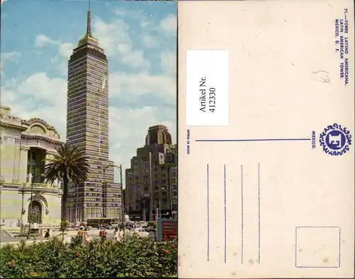 412330,Mexico City Torre Latino Americana Turm