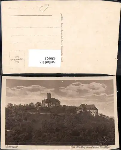 430925,Eisenach i. Thüringen Burg Wartburg u. neuer Gasthof