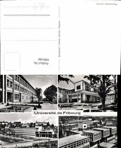 440180,Fribourg Freiburg Universite Universität Mehrbildkarte