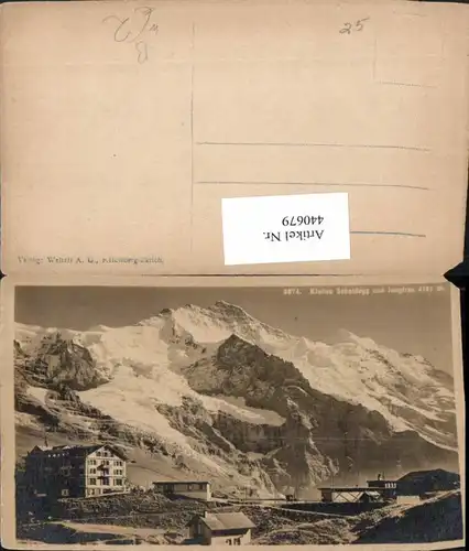 440679,Kleine Scheidegg m. Jungfrau Bergkulisse Kt Bern