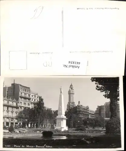 441854,Argentina Buenos Aires Plaza de Mayo Platz Monument