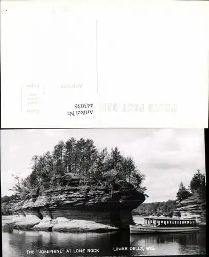 443036,Wisconsin Lower Dells Josephine at Lone Rock Felsen Boot