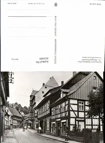 443484,Stolberg im Harz Thomas-Müntzer-Gasse Straßenansicht pub VEB