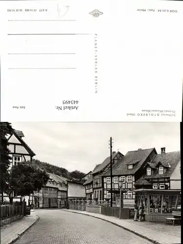 443495,Stolberg im Harz Thomas-Müntzer-Gasse Straßenansicht