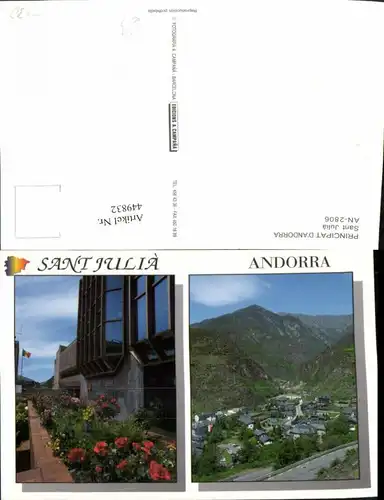 449832,Andorra Sant Julia Totale Gebäude Mehrbildkarte