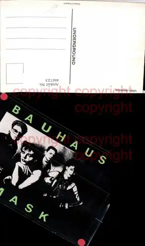 466723,Musiker Band Bauhaus