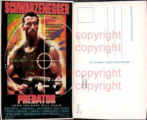 474287,Film Reklame Predator Arnold Schwarzenegger