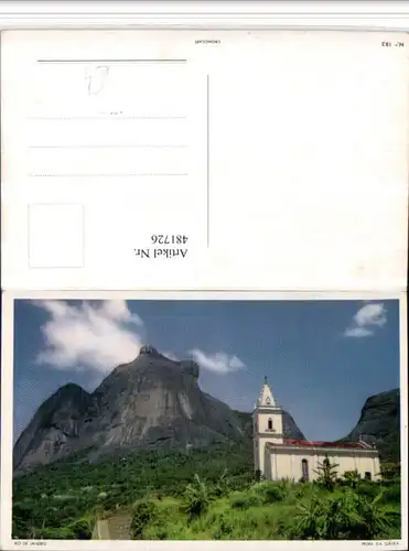 481726,Brazil Rio de Janeiro Pedra da Gavea Kirche