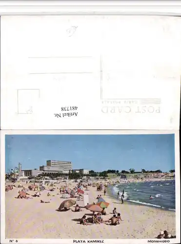 481738,Uruguay Montevideo Playa Ramirez Strandleben Strand