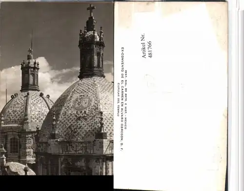 481766,Mexico City Ex-Convento de el Carmen en Alvaro Obregon Kuppel