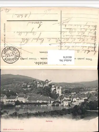 481878,Aarburg Totale m. Festung Kt Aargau