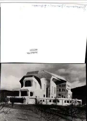 482223,Fotokarte Dornach Goetheanum Gebäude