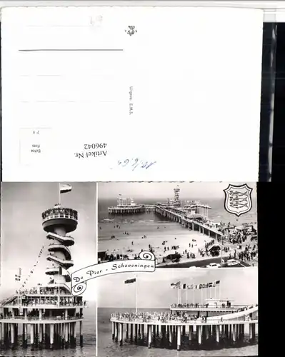 496042,Netherlands Scheveningen Pier Seebrücke Mehrbildkarte