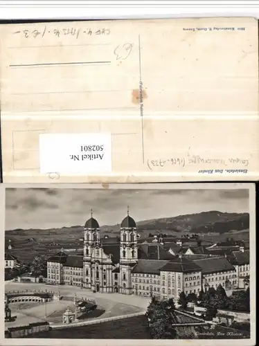 502801,Einsiedeln Kloster Kirche Kt Schwyz