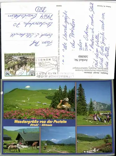 506900,Strobl Postalm Almhütte Mehrbildkarte