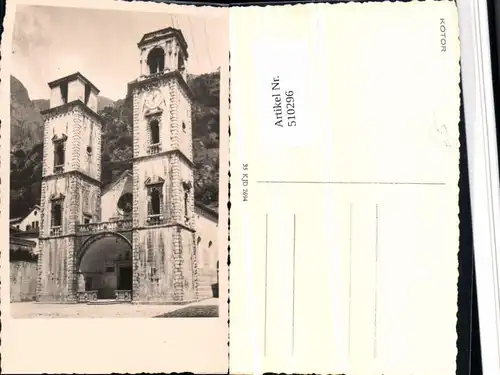 510296,Montenegro Kotor Kirche Türme