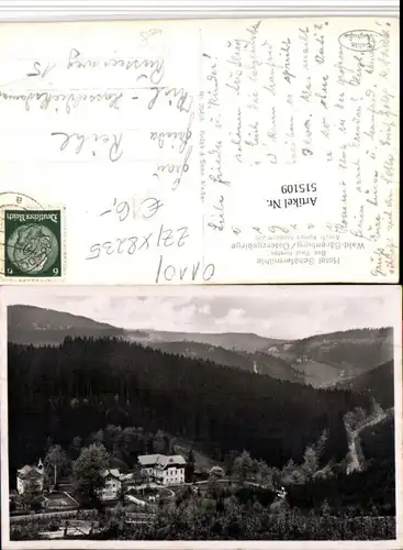 515109,Wald-Bärenburg im Osterzgebirge b. Altenberg Hotel Schäfermühle