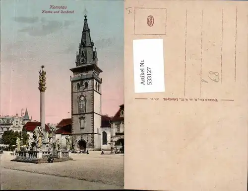 533127,Komotau Kirche Denkmal Chomutov