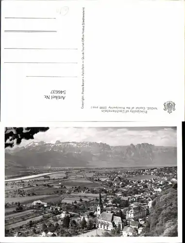 546637,Fürstentum Liechtenstein Vaduz 1955