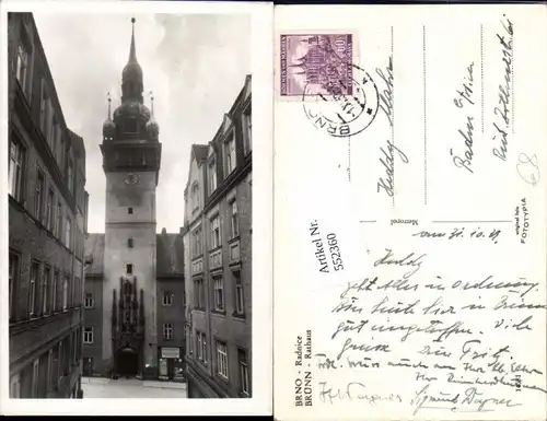 552360,Brno Brünn Rathaus