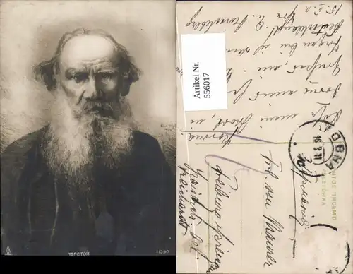 556017,tolle AK Graf Leo Tolstoi Kunst Russland Russia