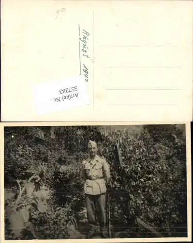 557283,Foto-AK Wehrmacht Soldat Uniform 1943 Afrika Africa