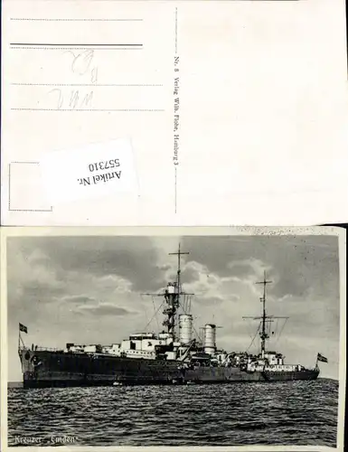 557310,Kriegsmarine Marine Kreuzer Emden Kriegsschiff 