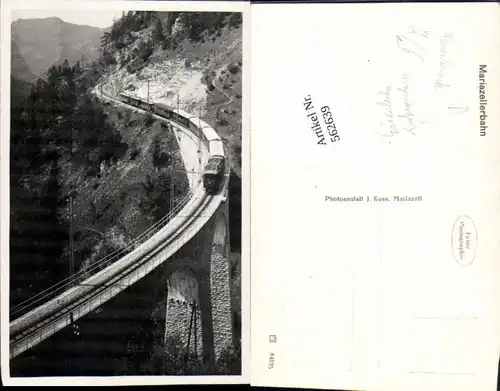 562639,Eisenbahn Lokomotive Zug Mariazellerbahn Wienerbruck Viadukt