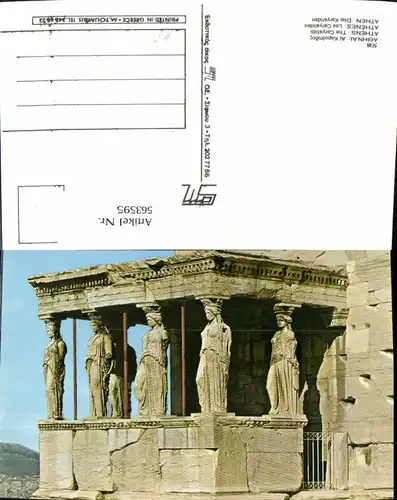 563595,Athen Athenes Les Caryatides Karyatiden Greece Tempel