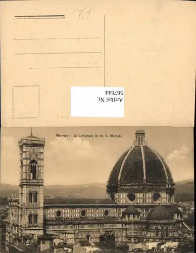 567644,Firenze Florenz La Cattedrale di Or. S. Michele Kathedrale