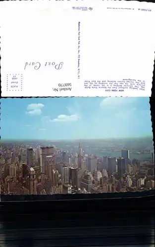 569770,USA New York City Chrysler Building Empire State Building Skyline