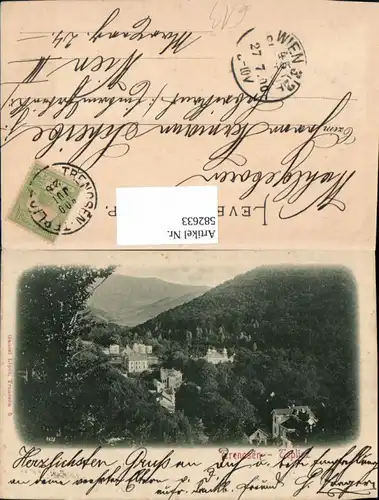 582633,Trencianske Teplice Slovakia