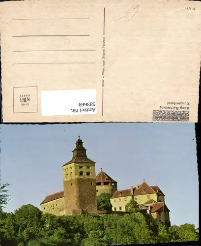583669,Burg Schlaining Stadtschlaining