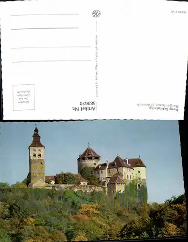 583670,Burg Schlaining Stadtschlaining
