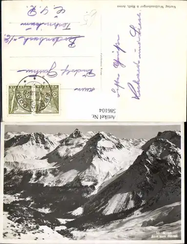 586104,Arosa Blick v. Hörnli Switzerland