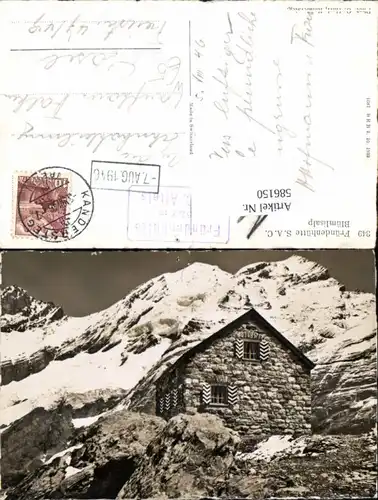 586150,Fründenhütte Kandersteg Switzerland