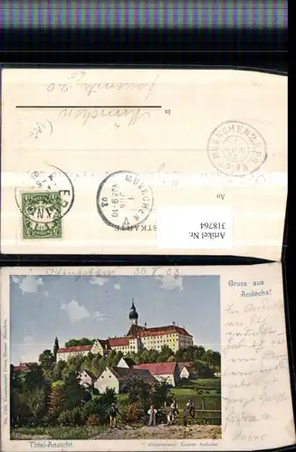 318764,Gruß aus Andechs Kloster