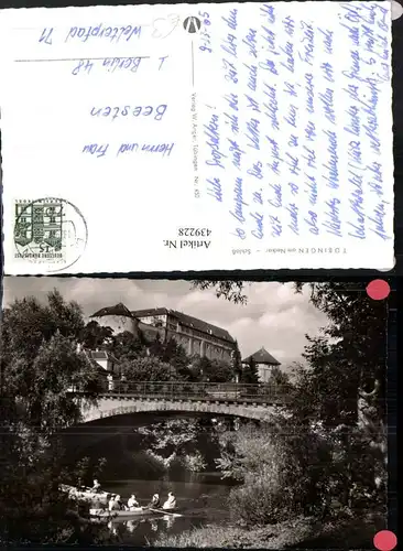 439228,Tübingen am Neckar Schloss Brücke