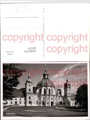 467277,Ettal Kloster Kirche Kuppel
