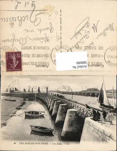 588080,Les Sables-D Olonne les Jetees Boote France