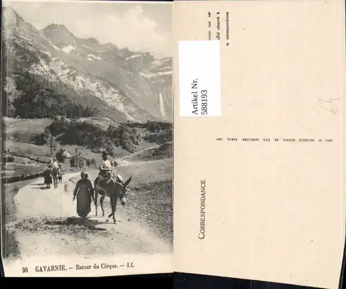 588193,Gavarnie Retour du Cirque Esel France