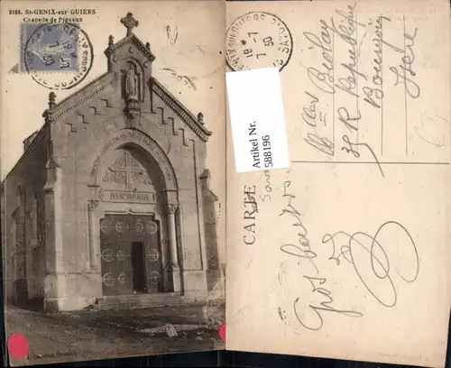 588196,St-Genix-sur-Guiers Chapelle de Pigneux Kirche France
