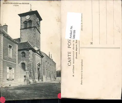 588199,Montchanin-les-Mines L Eglise Kirche France