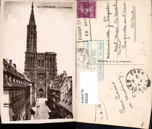 588208,Strasbourg Straßburg La Cathedrale Kathedrale France
