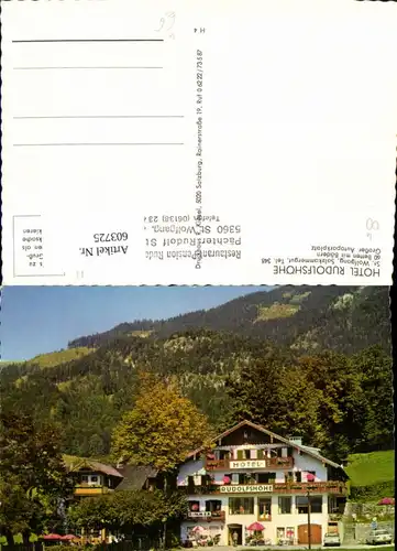 603725,St Wolfgang i. Salzkammergut Hotel Rudolfshöhe