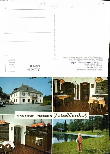 607908,Mehrbild Ak Grafenstein Gasthof Pension Forellenhof