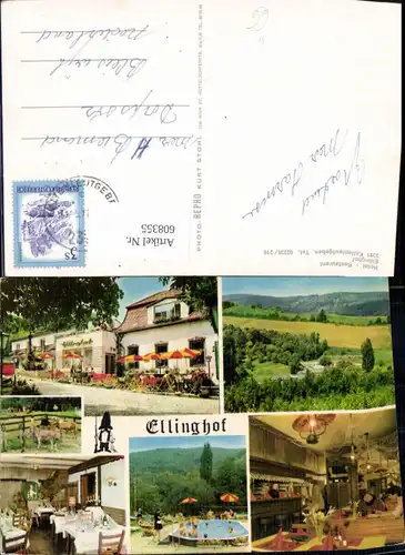 608355,Mehrbild Ak Kaltenleutgeben Hotel Restaurant Ellinghof