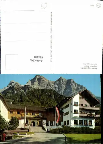 611860,Ehrwald Talstation Tiroler Zugspitzbahn