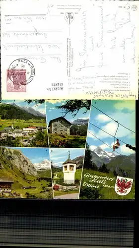 611874,Mehrbild Ak Kals a. Großglockner Osttirol Kalser Tauernhaus Kalser Bergbahn Glocknerblick