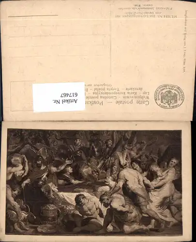617467,Künstler Ak Peter Paul Rubens Leichenbegängnis pub J. Löwy 396